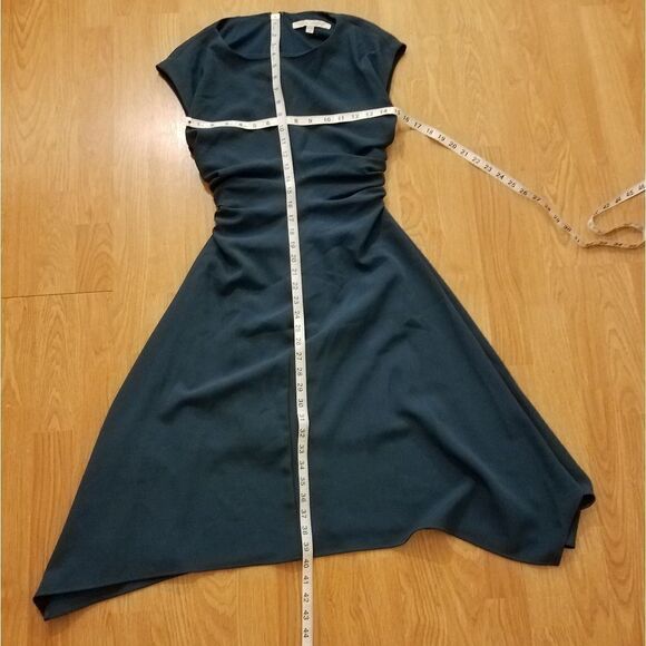 Julia Jordan Ruched-side Cap Sleeve Dress sz 2 - Picture 7 of 8